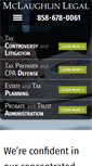 Mobile Screenshot of mclaughlinlegal.com